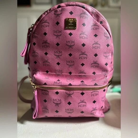 MCM | Bags | Mcm Hot Pink Large Limited Edition Backpack  display picture 3